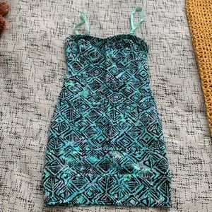 Talula tribal print dress - small